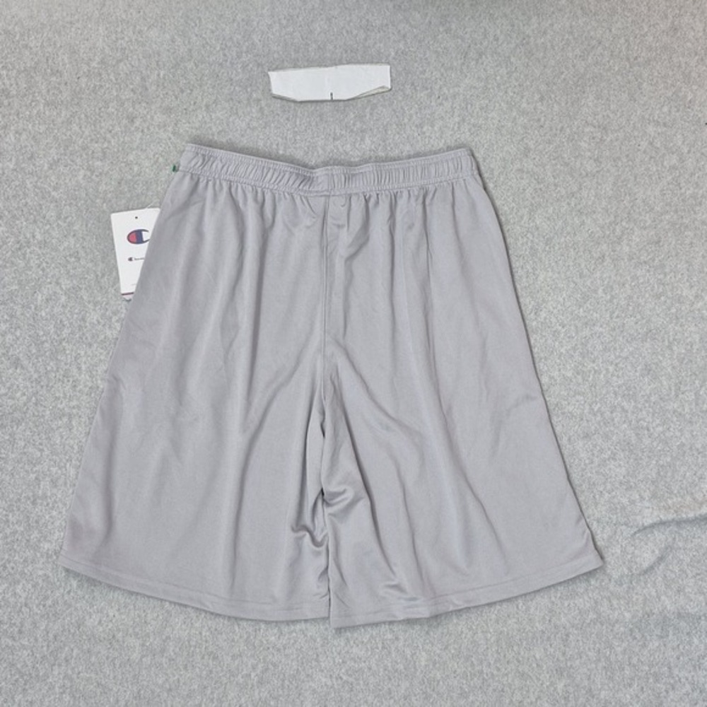 Champion Men Shorts M Gray Nylon Polyester Athletic Shorts‎ Sweat W-4730 NWT
